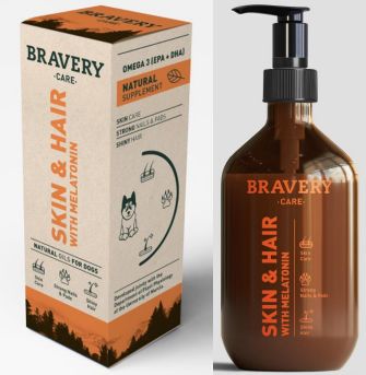 [20PE000500.0003.0048] BRAVERY ACEITE DE SALMON SKIN&HAIR (PIEL Y PELAJE)