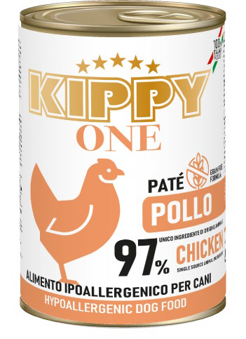 [2559] KIPPY ONE DOG ADULT MONOPROTEICA POLLO 400GR (24 UND.)