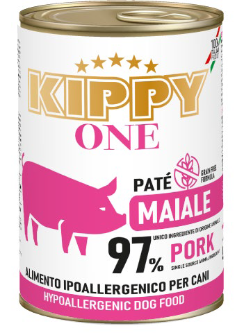 [2563] KIPPY ONE DOG ADULT MONOPROTEICA CERDO 400GR (24 UND.)