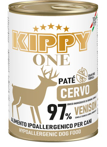 [2565] KIPPY ONE DOG ADULT MONOPROTEICA CIERVO 400G