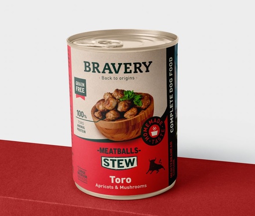 [30PE000415.0004.0132] BRAVERY ALBONDIGAS DE TORO 415GR (10% DESCUENTO). Hasta agotar existencias