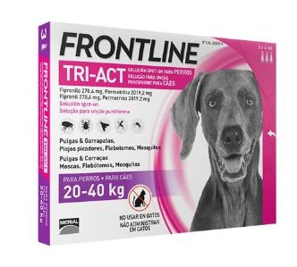 [651320000] FRONTLINE TRI-ACT 3 PIPETAS (20 A 40 KG)
