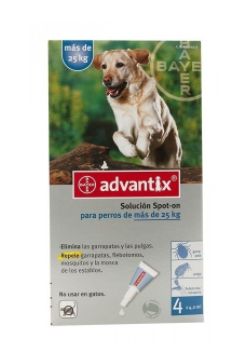 [660570000] ADVANTIX 4 x 4,0 (>25 KG)
