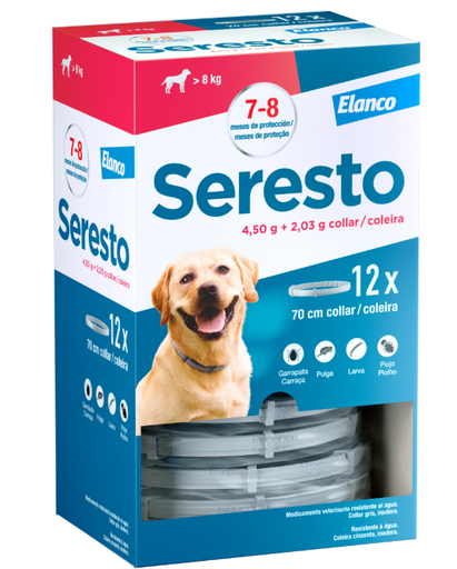 [661220000] SERESTO PERROS GRANDE PACK 12UND. (+ 8 Kg)