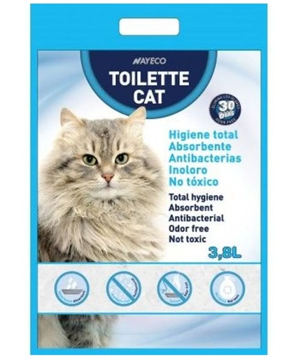 [6666] GEL SILICE  TOILETTE CAT 3,8L