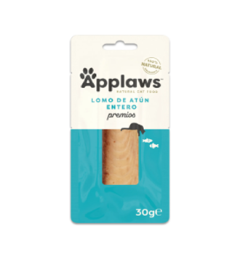 [APP9504MLA] APPLAWS CAT SNACK LOMO ATÚN 30GR (12UND.)