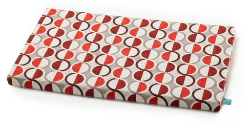 [CB1467043] LEO PET COLCHON "MARTE" CIRCULOS ROJOS 75X115X4H CM