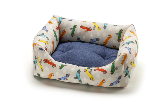 [CB3138041] LEO PET CAMA RODI FUNNY CARS 60X70 CM