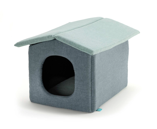 [CB4858045] LEO PET CAMA LUXURY COTTAGE AZUL DALIA 47X35X35 CM