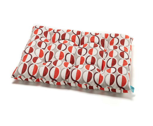 [CBBO100043] LEO PET COJIN BOMBER CIRCULOS ROJOS 65X105 CM