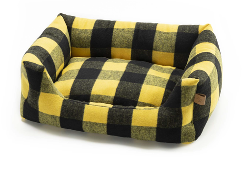 [CP3140073] LEO PET CAMA RODI CHALET AMARILLO 70X85 CM