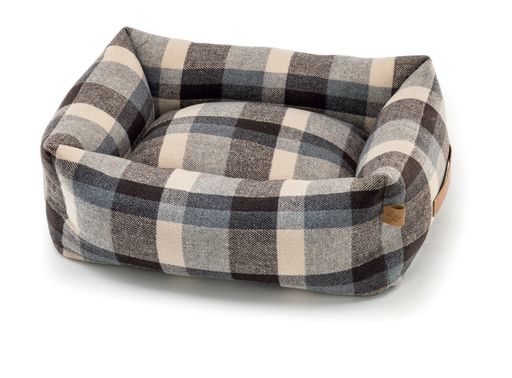 [CP5541056] LEO PET CAMA ELBA TARTÁN BEIGE 85X110 CM