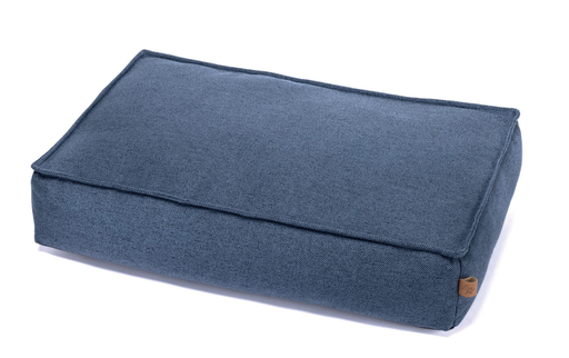 [CP7110051] LEO PET COJÍN CON CREMALLERA AZUL NIEVE 60X100X15 CM