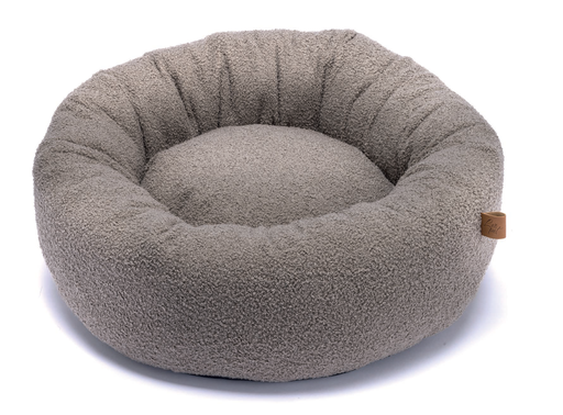 [CP8011045] LEO PET DONUT BEIGE PELOUCHE CON CREMALLERA 60X17 CM