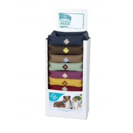 [CPD767547] LEO PET EXPOSITOR CUNAS ELBA COLOR LISO VARIADOS 60x80 CM (10 UNIDADES POR EXPOSITOR)