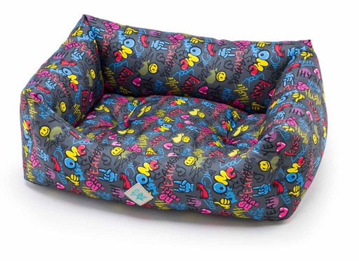 [CT3140018] LEO PET CAMA RODI OXFORD STREET ART RESISTENTE AL AGUA 70X85 CM