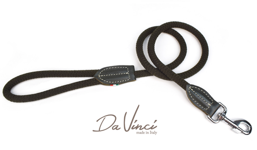 [DV13.2GR] LEO PET CUERDA DE ALGODÓN PLOMO COLOR VERDE 1.2x120 CM