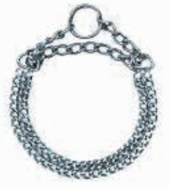 [FD4000855] FREEDOG COLLAR ESTRANGULADOR DOBLE CADENA 2,0X35CM