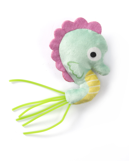 [GH527917] LEO PET JUGUETE GATO "CABALLO DE MAR" 9 CM (4 UND.)