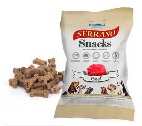 [H68171-2] SERRANO SNACK PERRO DE BUEY (25UNID) 85GR