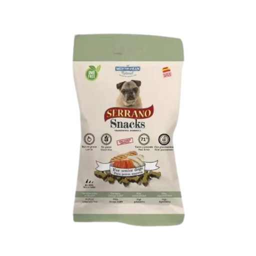 [H68177-2] SERRANO SNACK PERRO DE SENIOR (25UNID) 85GR