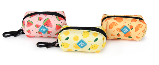 [IC524077] LEO PET DISPENSADOR DE BOLSAS SERIE FRUTAS (3 UND.)