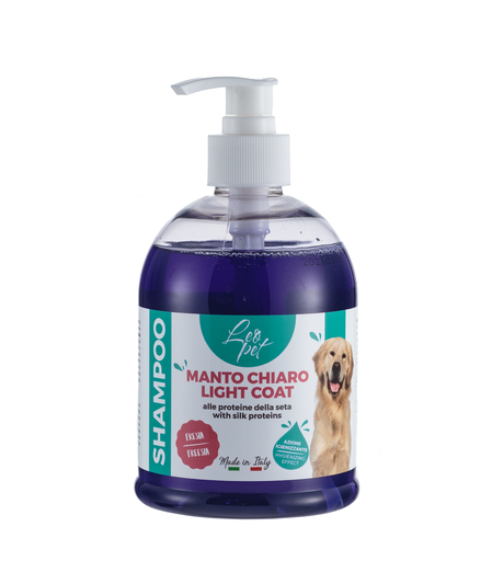 [IC767578] LEO PET CHAMPÚ PELO BLANCO O CLARO CON FRESA  500ml