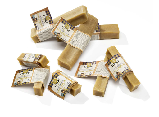 [KY010] LEO PET SNACK CON LECHE DE YAK 18 CM TALLA-L (3 UND.)