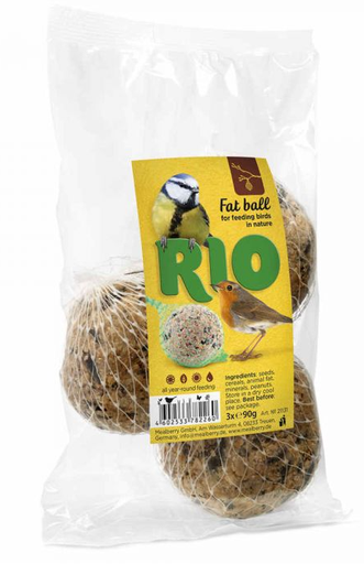 [RI21131] RIO BOLA DE GRASA 90GR (CAJA DE 6 BOLSAS DE 3 UND.)
