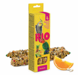 [RI22130] RIO BARRITAS-FRUTA TROP. PEQUE. COTORRAS 2X75GR