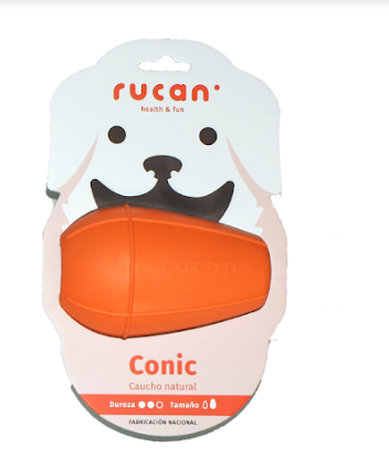 [RU900000004] RUCAN CONIC GRANDE NARANJA DUREZA MEDIA