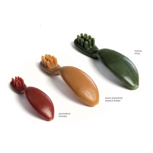 [VK0105] LEO PET SNACK DENTAL CEPILLO DE DIENTES 14 CM (48 UND.)