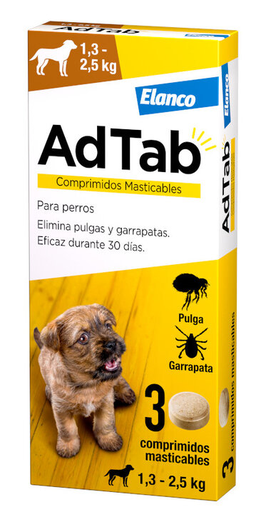 [590114] ADTAB PERRO 56MG 1,3-2,5KG MASTICABLE 3CPD