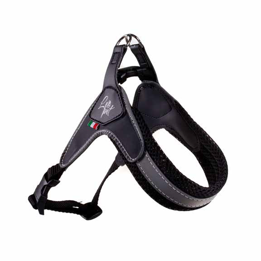 [CGM6002] LEO PET ARNÉS AIRSOFT PVC/MALLA/POLIPOLIMETRICO TALLA 2,CM.30-40 NEGRO