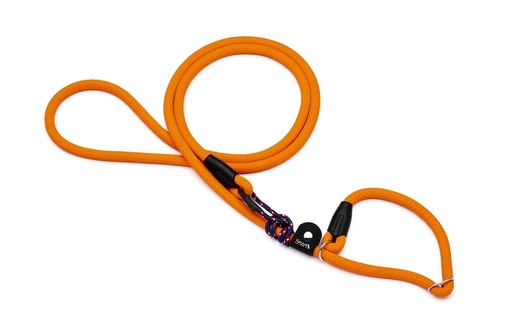[SM23.MOR] LEO PET ARNÉS CORREA DE CUERDA DIAM 10 TALLA M COLOR NARANJA
