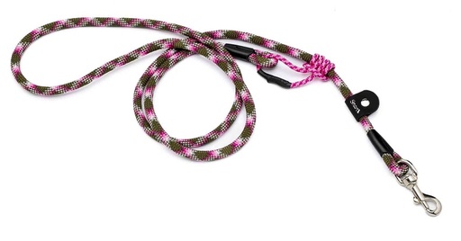 [SM23.MGR/LP] LEO PET ARNÉS CORREA DE CUERDA DIAM 10 TALLA M COLOR VERDE/ROSA