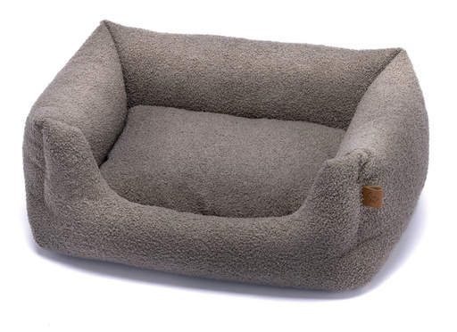 [CP3130045] LEO PET CAMA RODI FELPA BEIGE 60x70 CM
