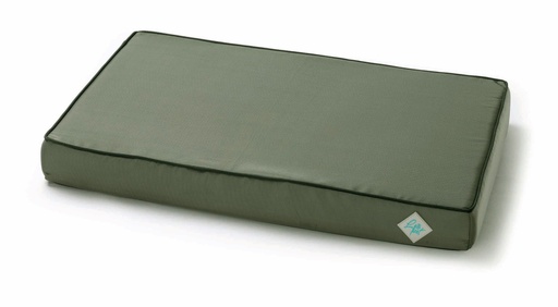 [CT1515011] LEO PET COLCHÓN ERCOLE EXTRA FUERTE IMPERMEABLE VERDE CON CREMALLERA 55X90X8 CM