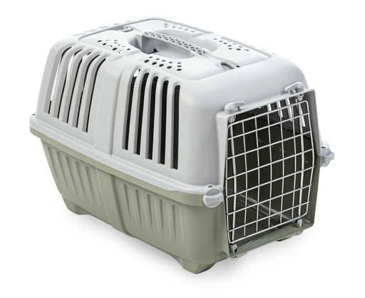 [S01140200] LEO PET TRANSPORTIN "PRATIKO" CON PUERTA DE HIERRO GRANDE 48x31,5x33