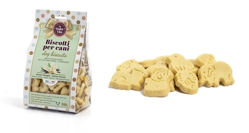 [LDVV1] LEO PET GALLETAS VAINILLA BOLSA 350 G (8 UND.)