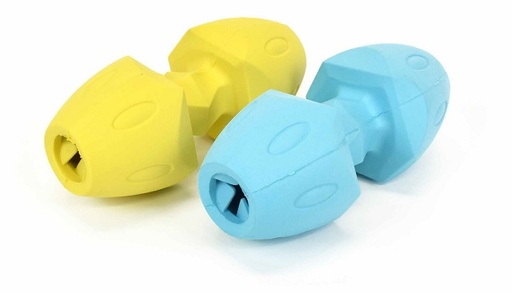 [GHP123] LEO PET MANUBRIO "BOUNCE" GOMMA COLORES SURTIDOS 14,5 CM