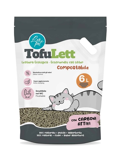 [IC525593] LEO PET TOFULETTE - LECHE DE TOFU 6 LITROS CON CARBÓN ACTIVADO