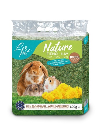 [PR381032] LEOPET NATURE HENO AROMATIZADO DIENTE DE LEON 600 GR