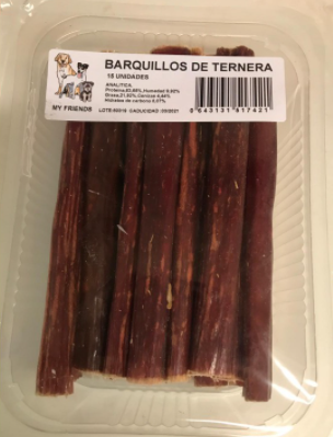 [2015-8] MY FRIENDS BARQUILLOS DE TERNERA (7 BANDEJAS)