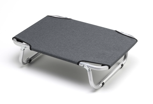 [2704900] LEO PET CAMA METÁLICA GRIS 40X60CM