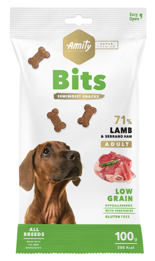 [40PE000100.0003.0080] AMITY BITS CORDERO & JAMÓN 100GR   