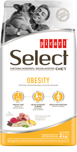 [01726902] PICART SELECT DIET OBESITY 2KG