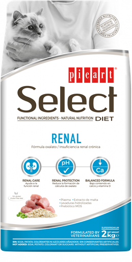 [02724910] PICART SELECT DIET CAT RENAL 10KG 