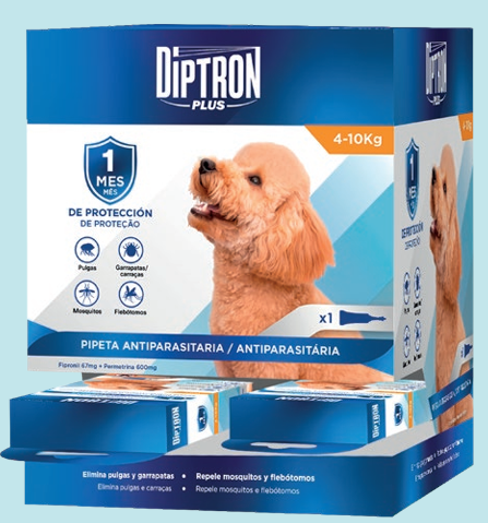 [5001544] DIPTRON PLUS PERRO 4-10KG (12UD)
