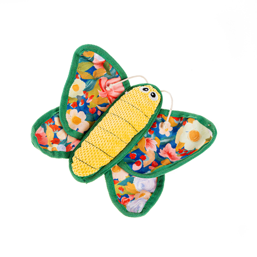 [GH525791] LEO PET JUGUETE DE LONA COLECCIÓN JARDIN "MARIPOSA" 20x29 CM 